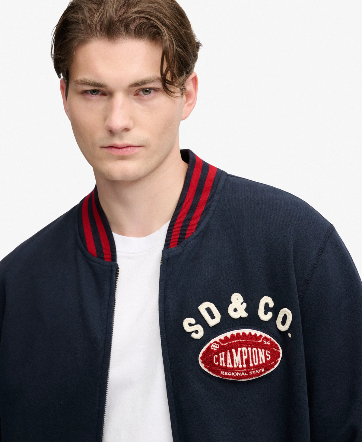 Vintage Athletic Bomber Track Top