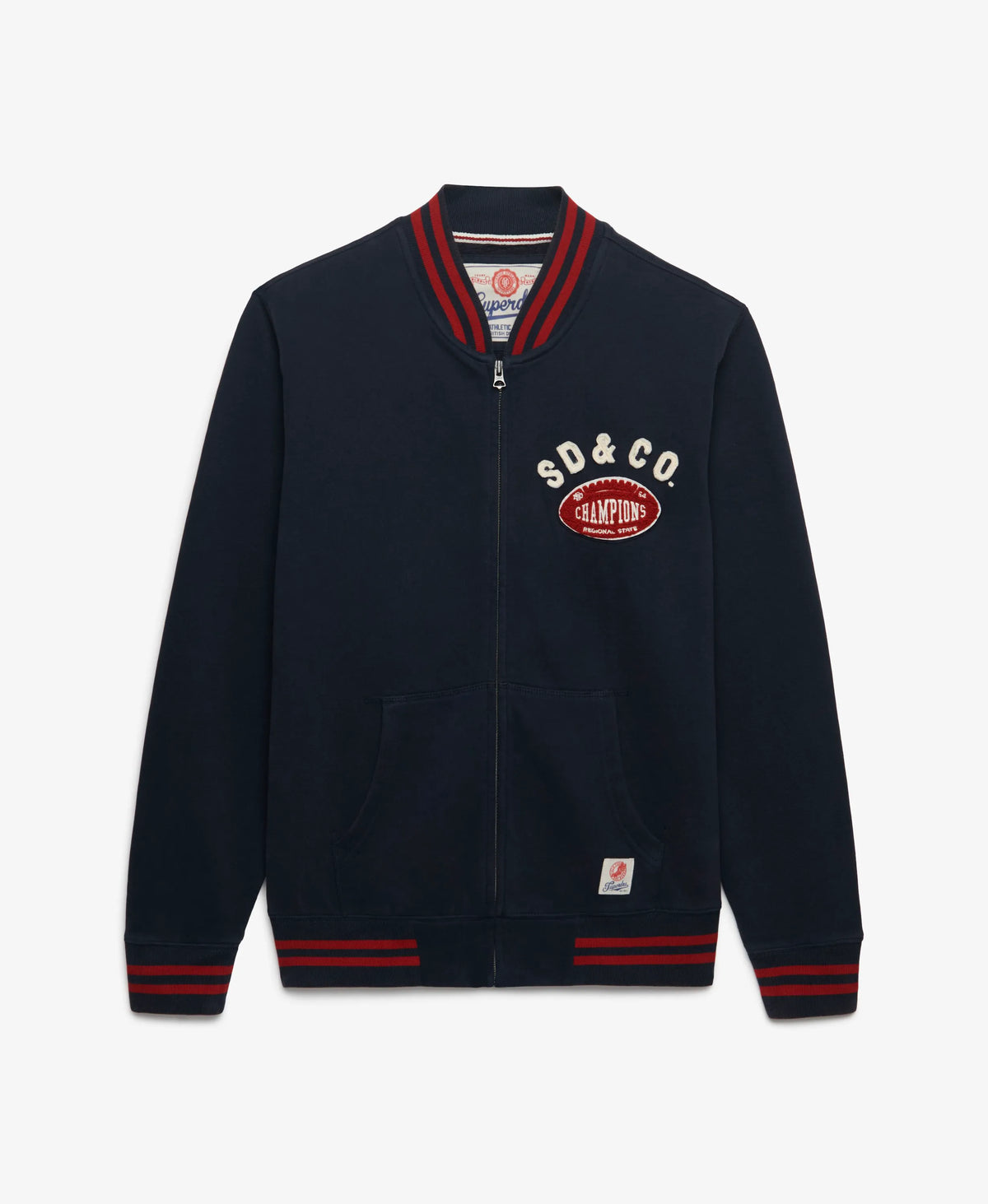 Vintage Athletic Bomber Track Top