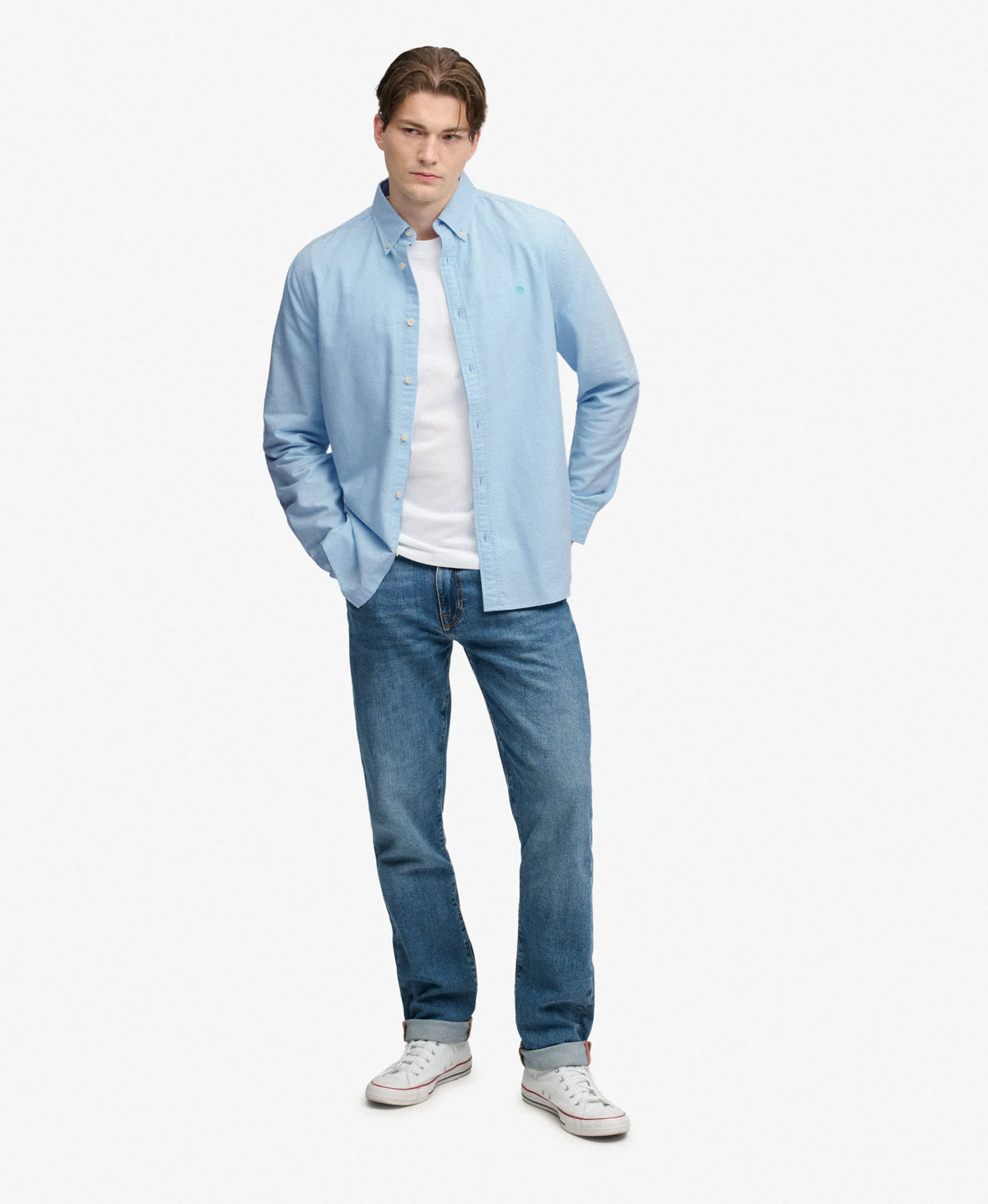 Pale Blue Chambray