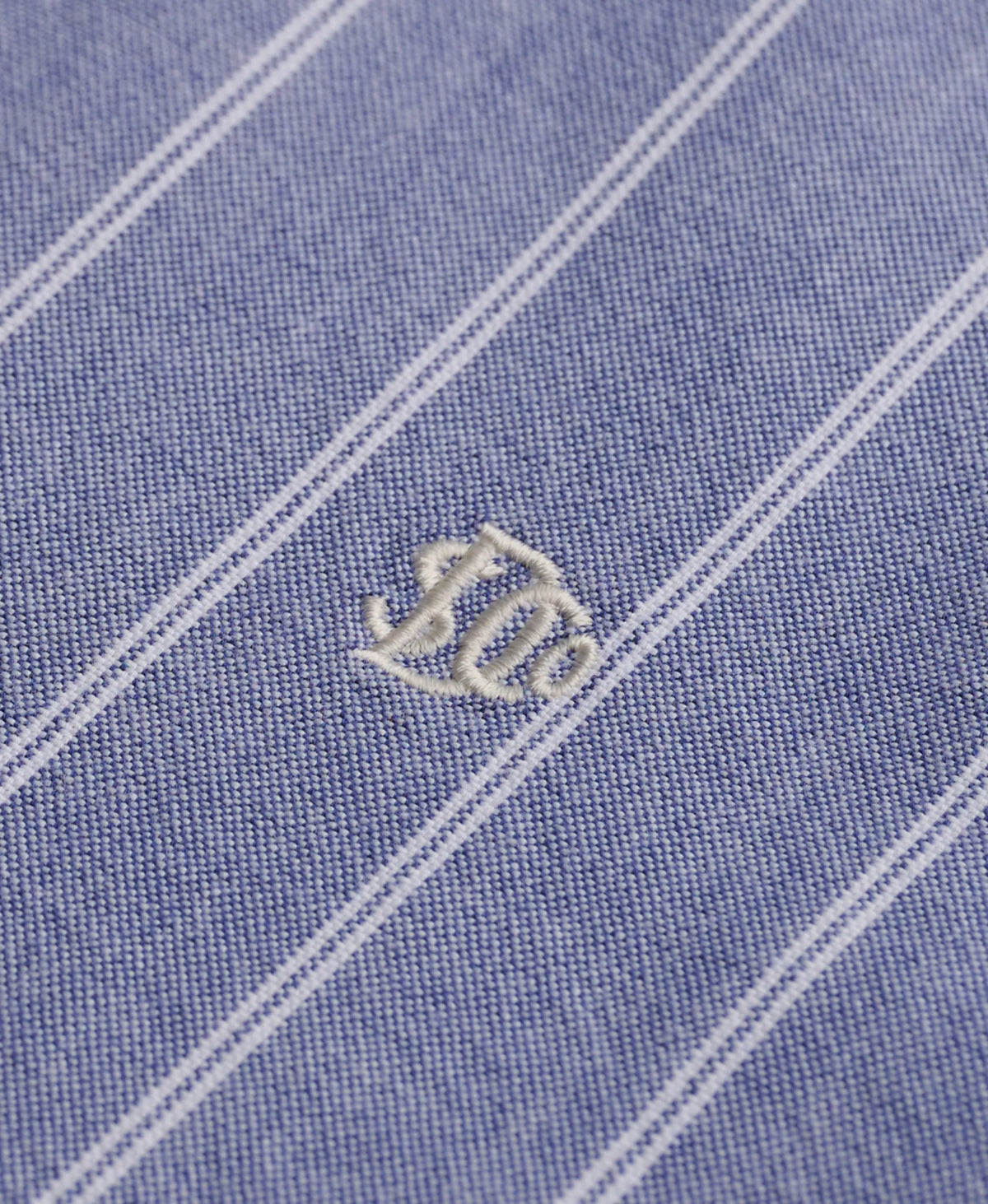 Twin Chalk Indigo Stripe