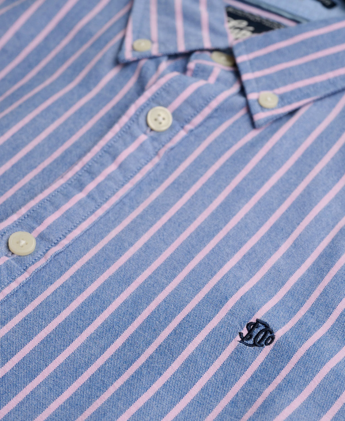 Broker Navy Pink Stripe