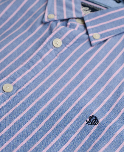 Broker Navy Pink Stripe