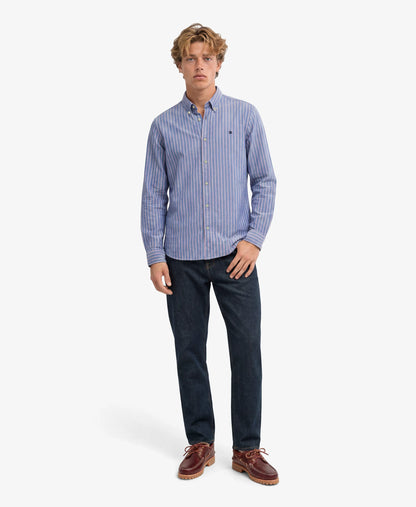 Broker Navy Pink Stripe