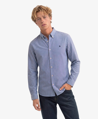 Broker Navy Pink Stripe