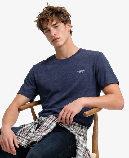 Dark Indigo Blue Marl/Cream