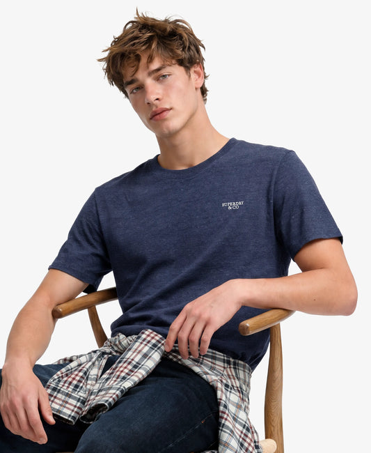 Dark Indigo Blue Marl/Cream