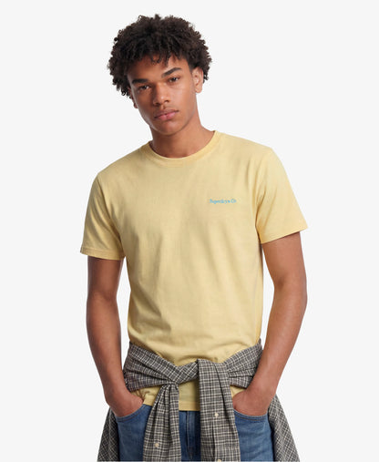 Pastel Yellow/Fluro Blue
