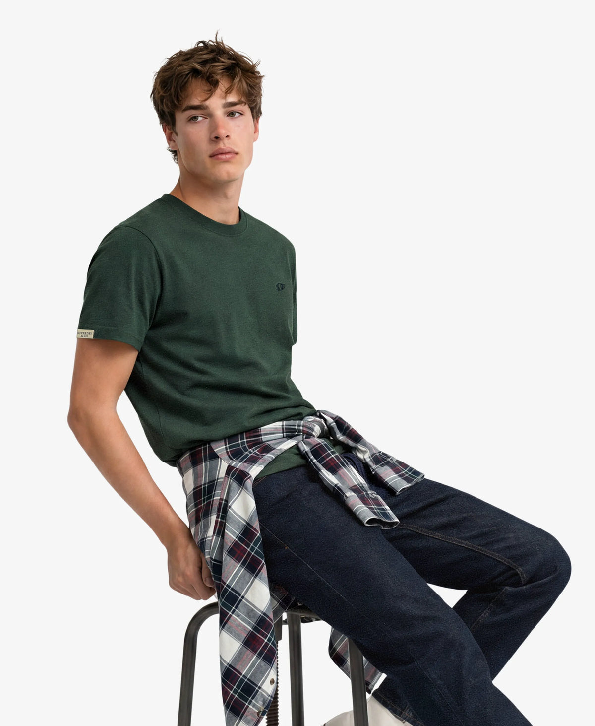 Forest Green Grit/Navy