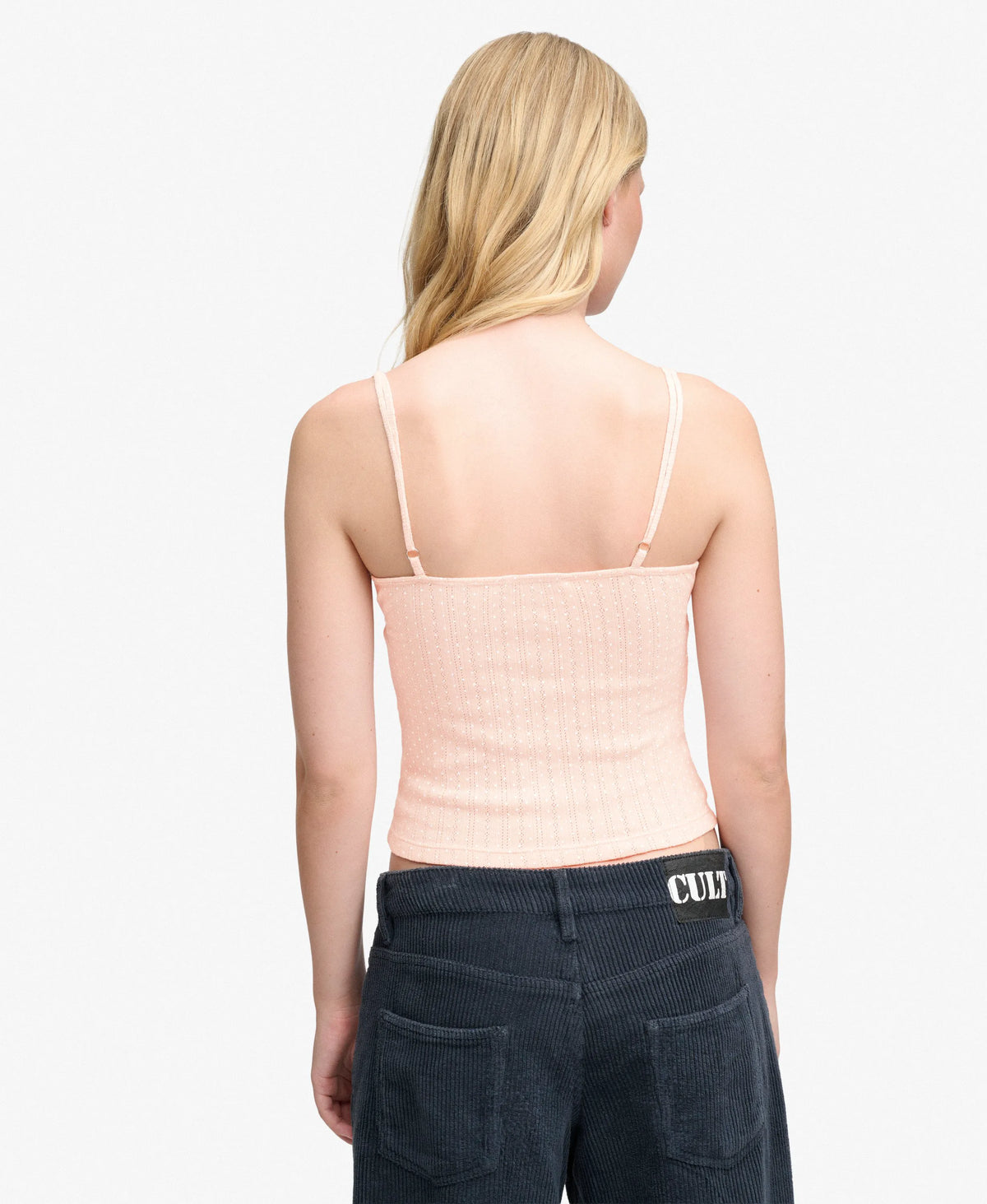 Rose Blush Pink Polka Dot
