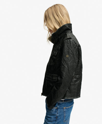 Angelina Faux Leather Jacket