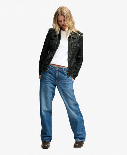 Angelina Faux Leather Jacket