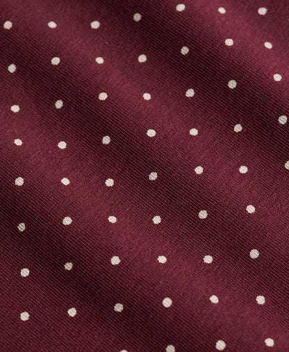 Port Red Polka Dot