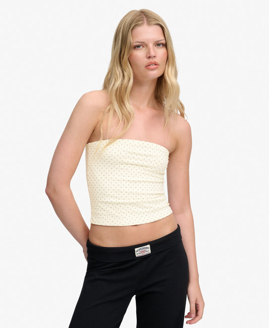 Desertbone Off White Polka Dot