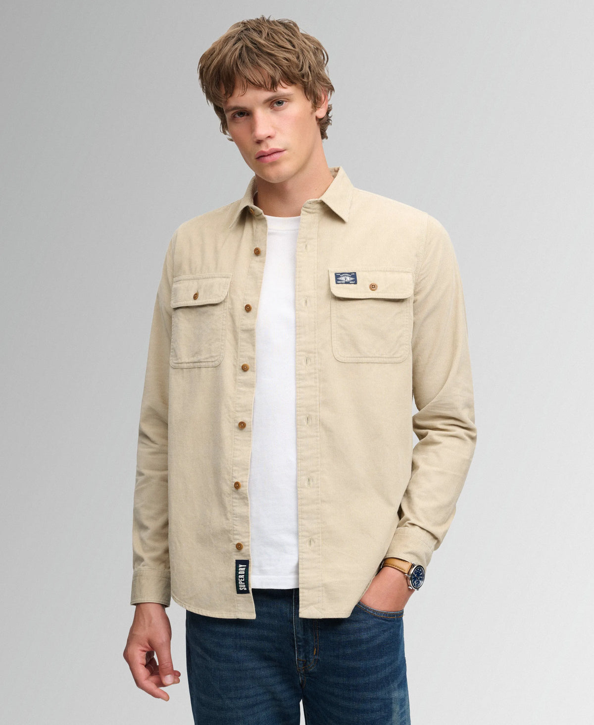Stone Wash Taupe Brown