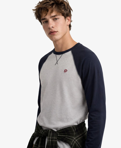 Brooklyn Grey Marl/Navy