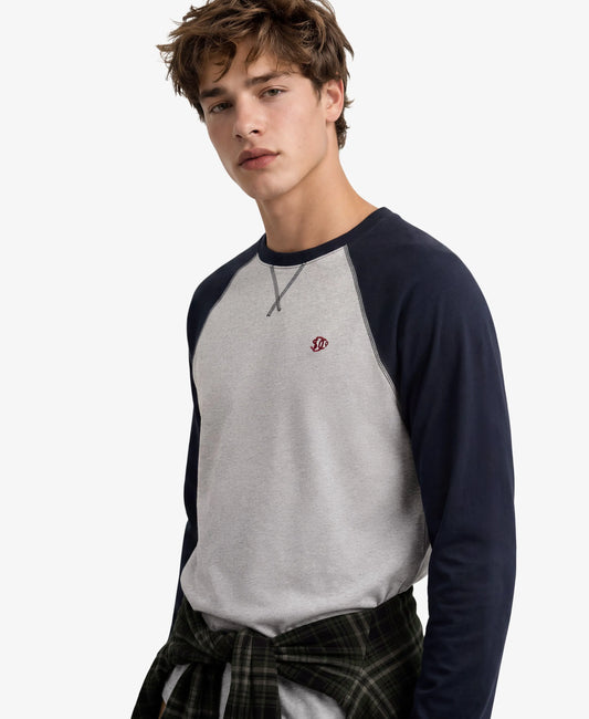 Brooklyn Grey Marl/Navy