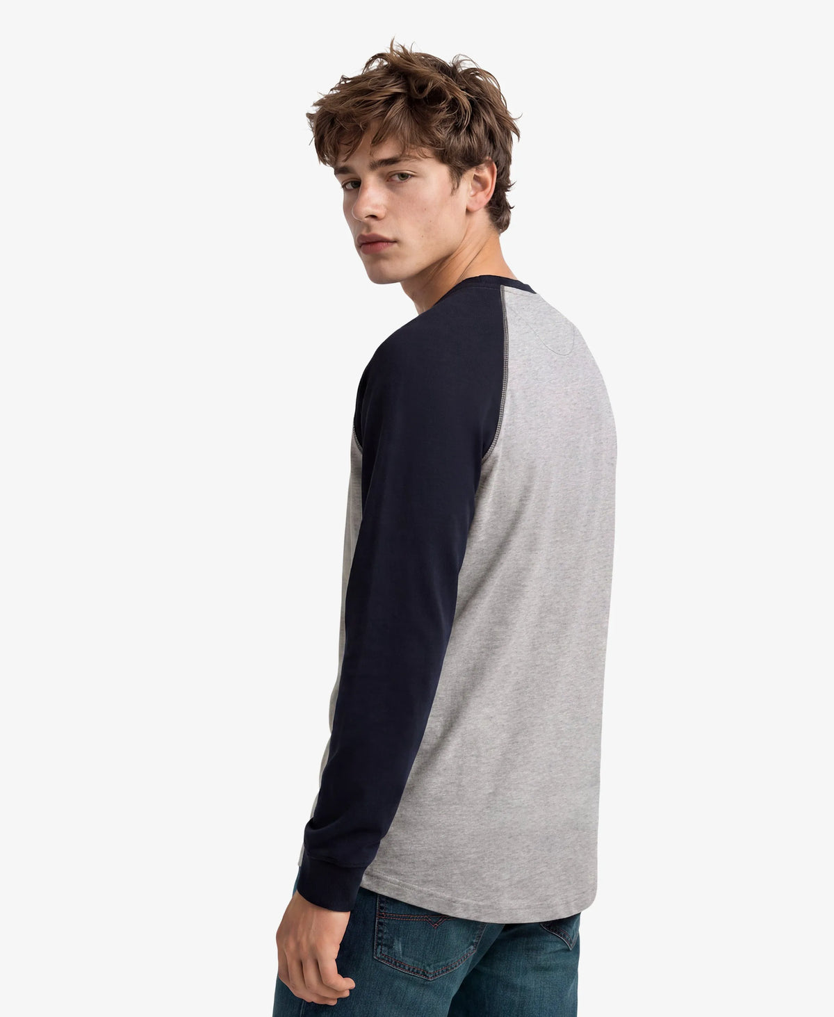 Brooklyn Grey Marl/Navy