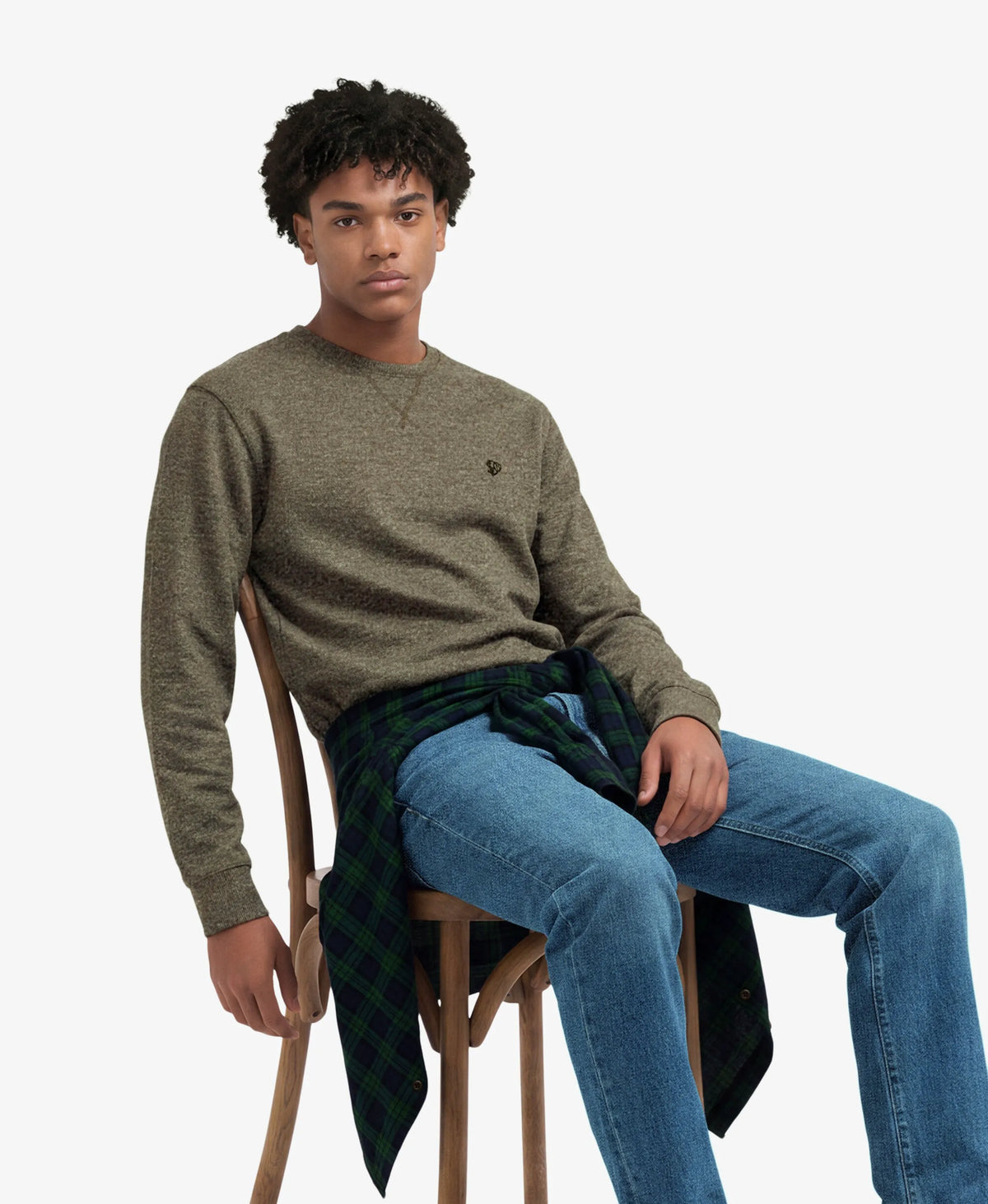 Olive Green Marl