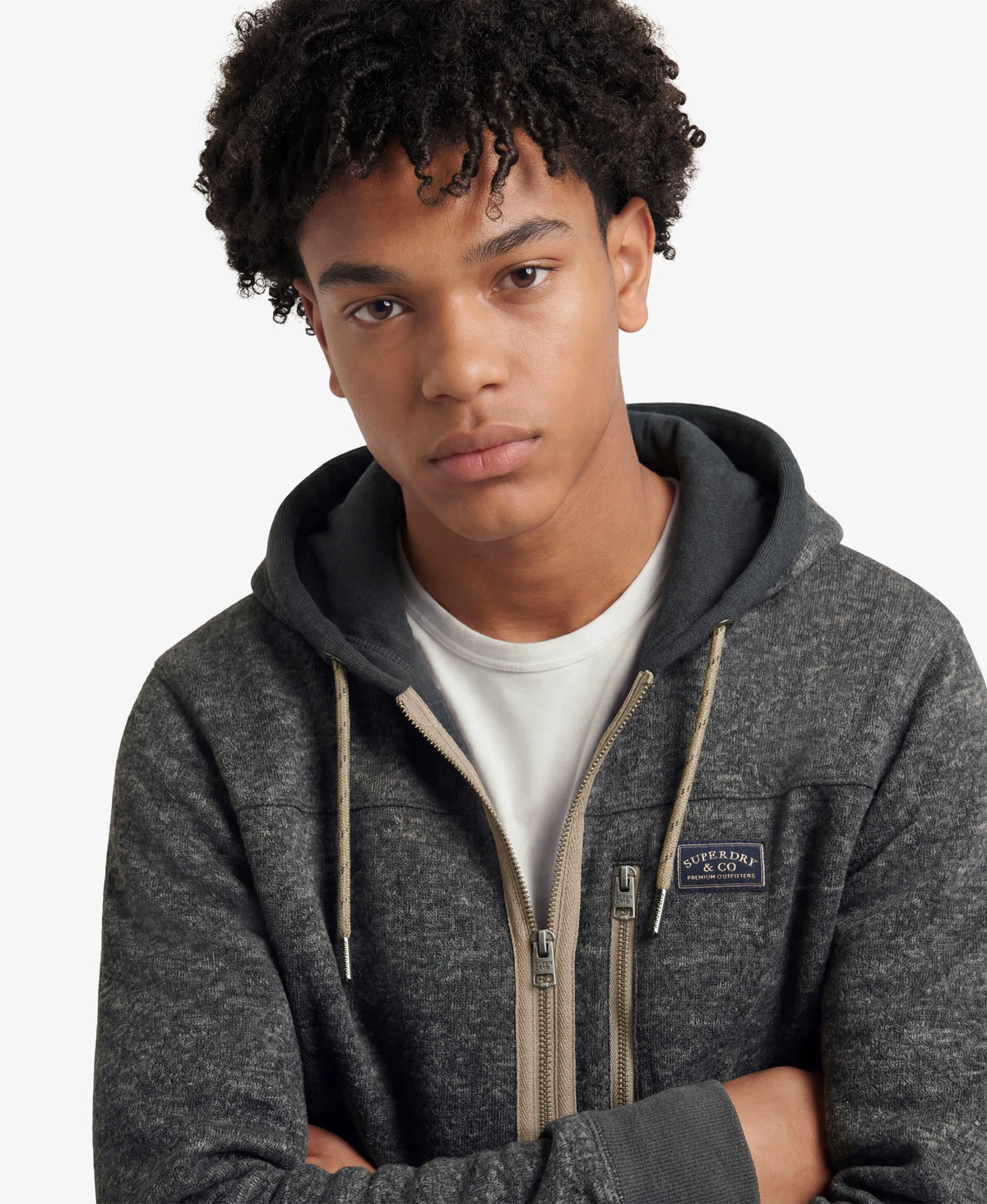 STORM CHARCOAL GREY SLUB