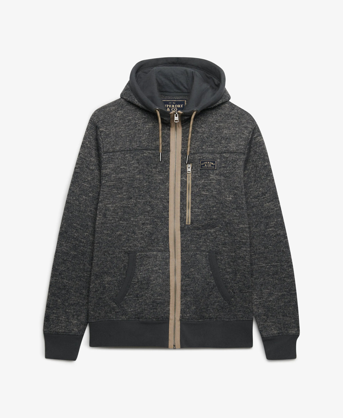 STORM CHARCOAL GREY SLUB