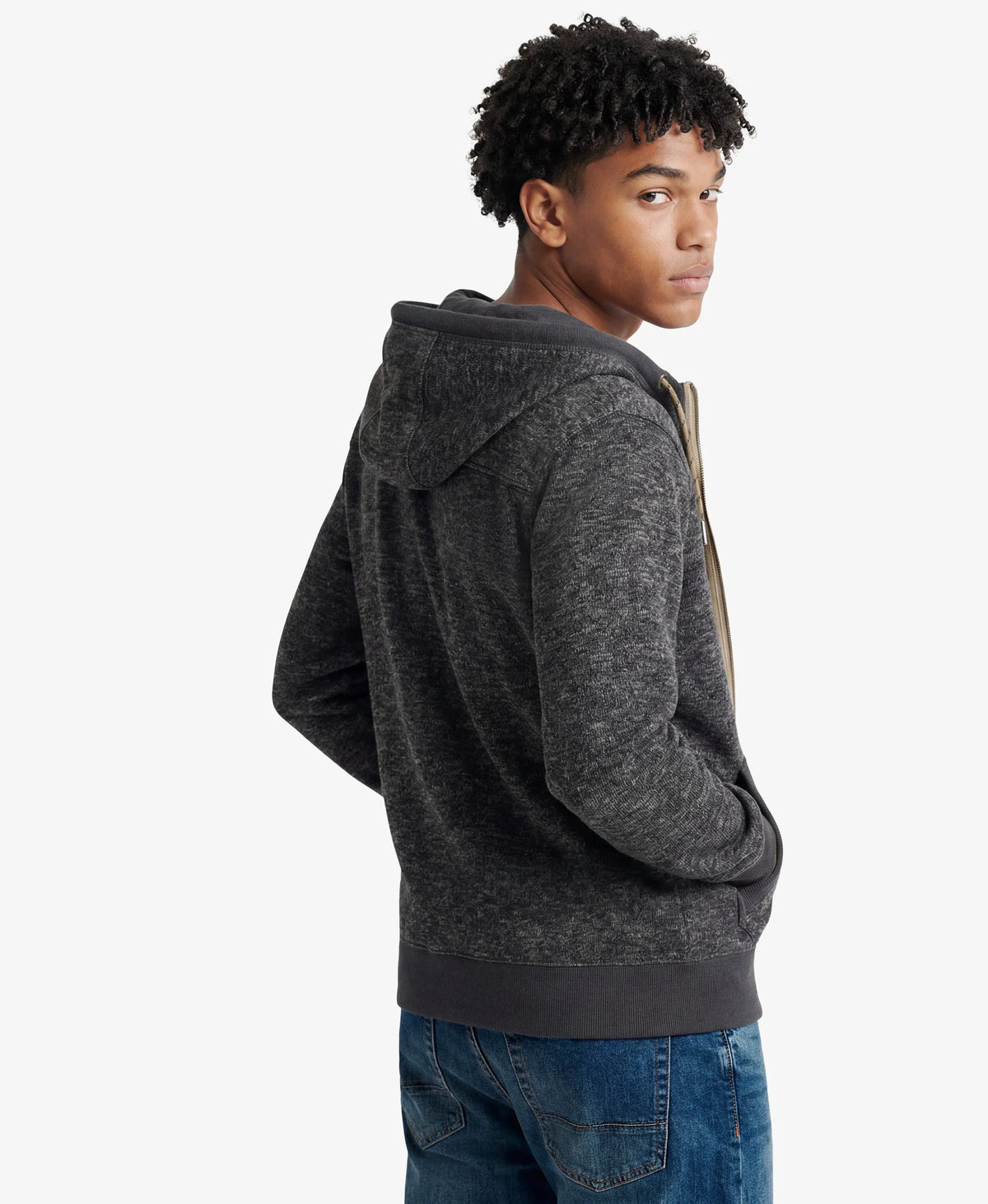 STORM CHARCOAL GREY SLUB