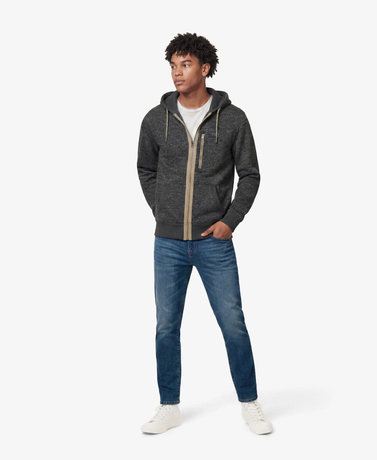 STORM CHARCOAL GREY SLUB