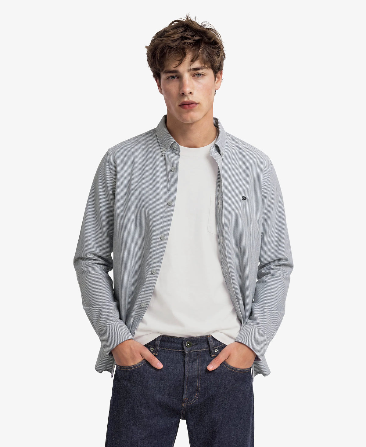 NEEDLE TICKING STRIPE