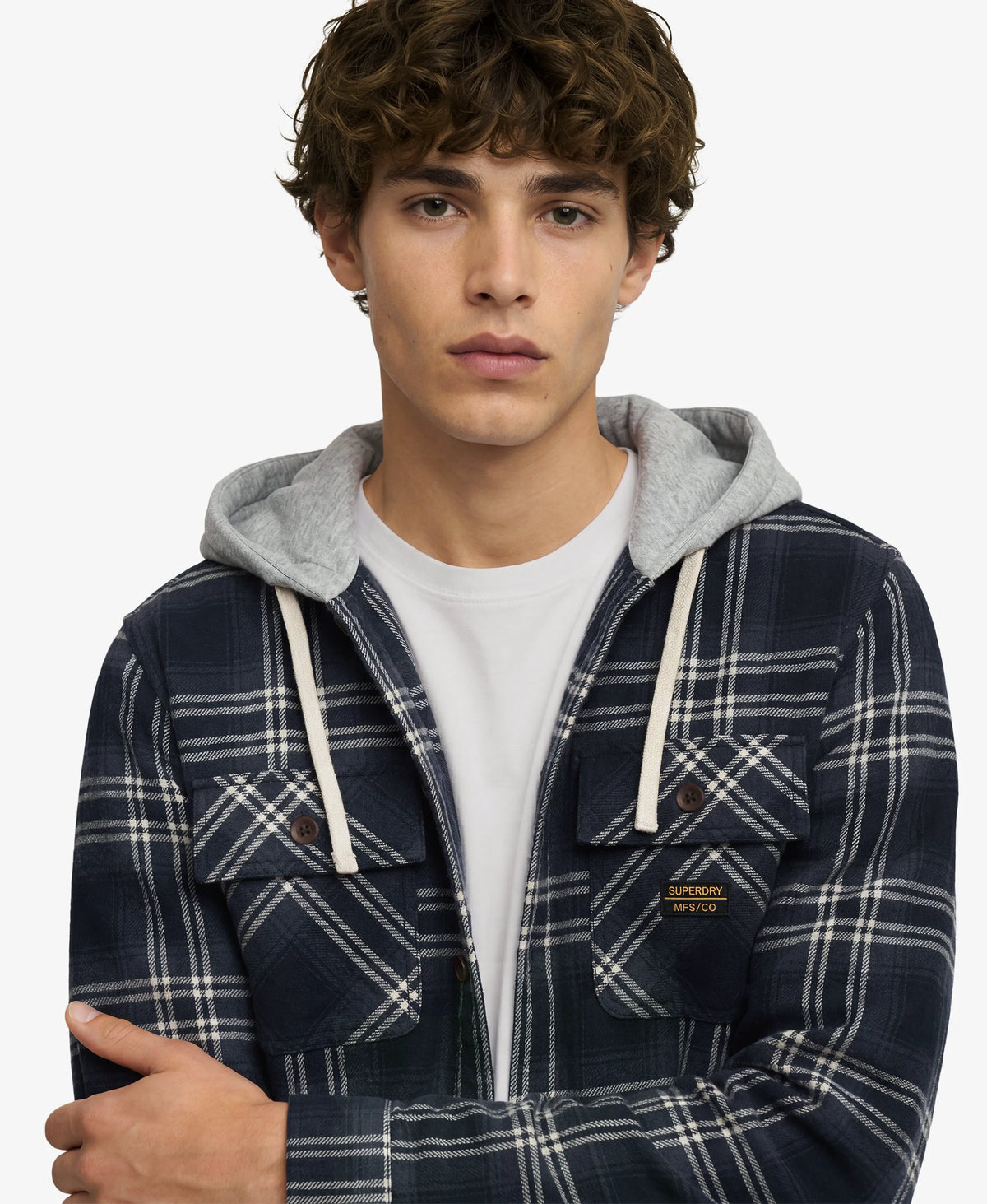 Surplus Hooded Check Shirt