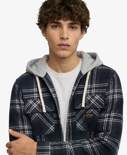 Surplus Hooded Check Shirt