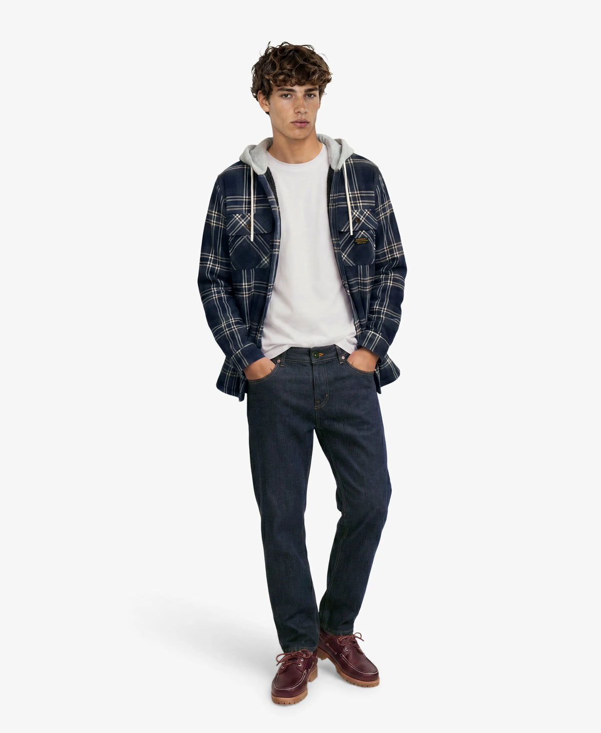 Surplus Hooded Check Shirt