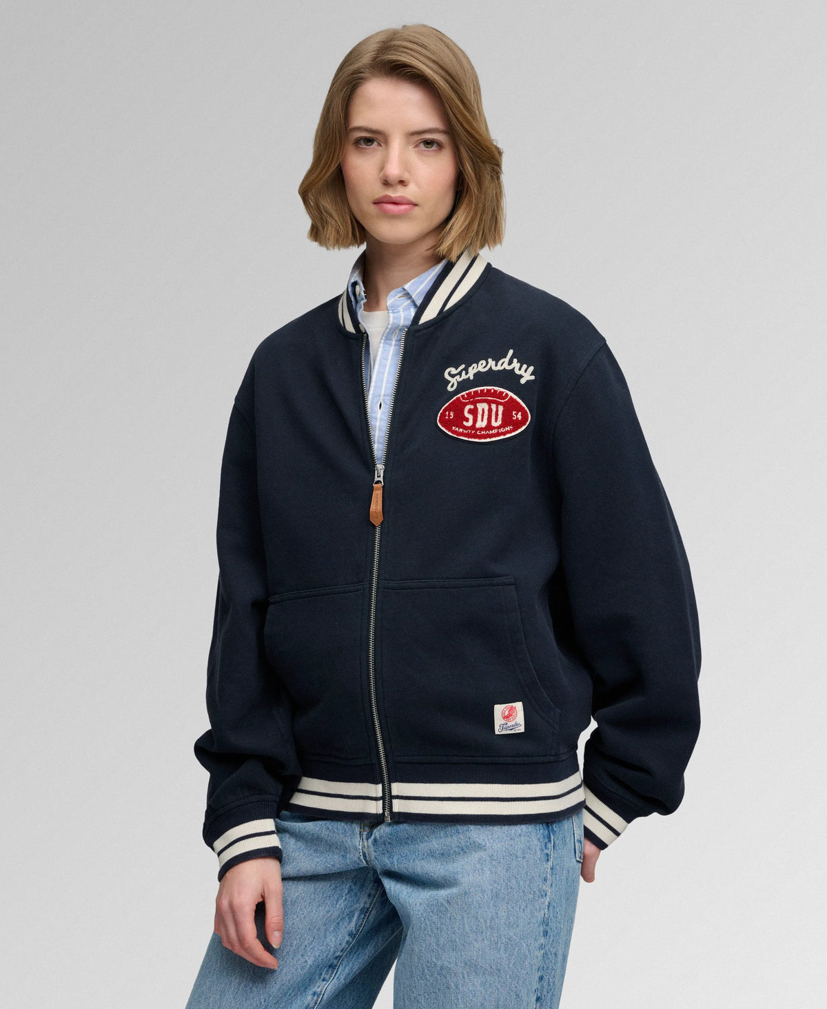 Country Club Jersey Bomber Jacket