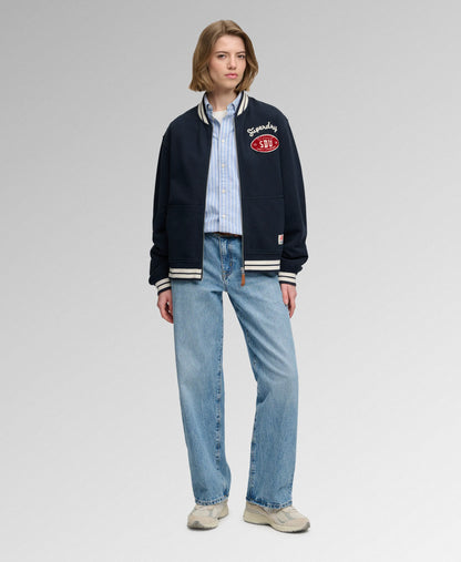 Country Club Jersey Bomber Jacket