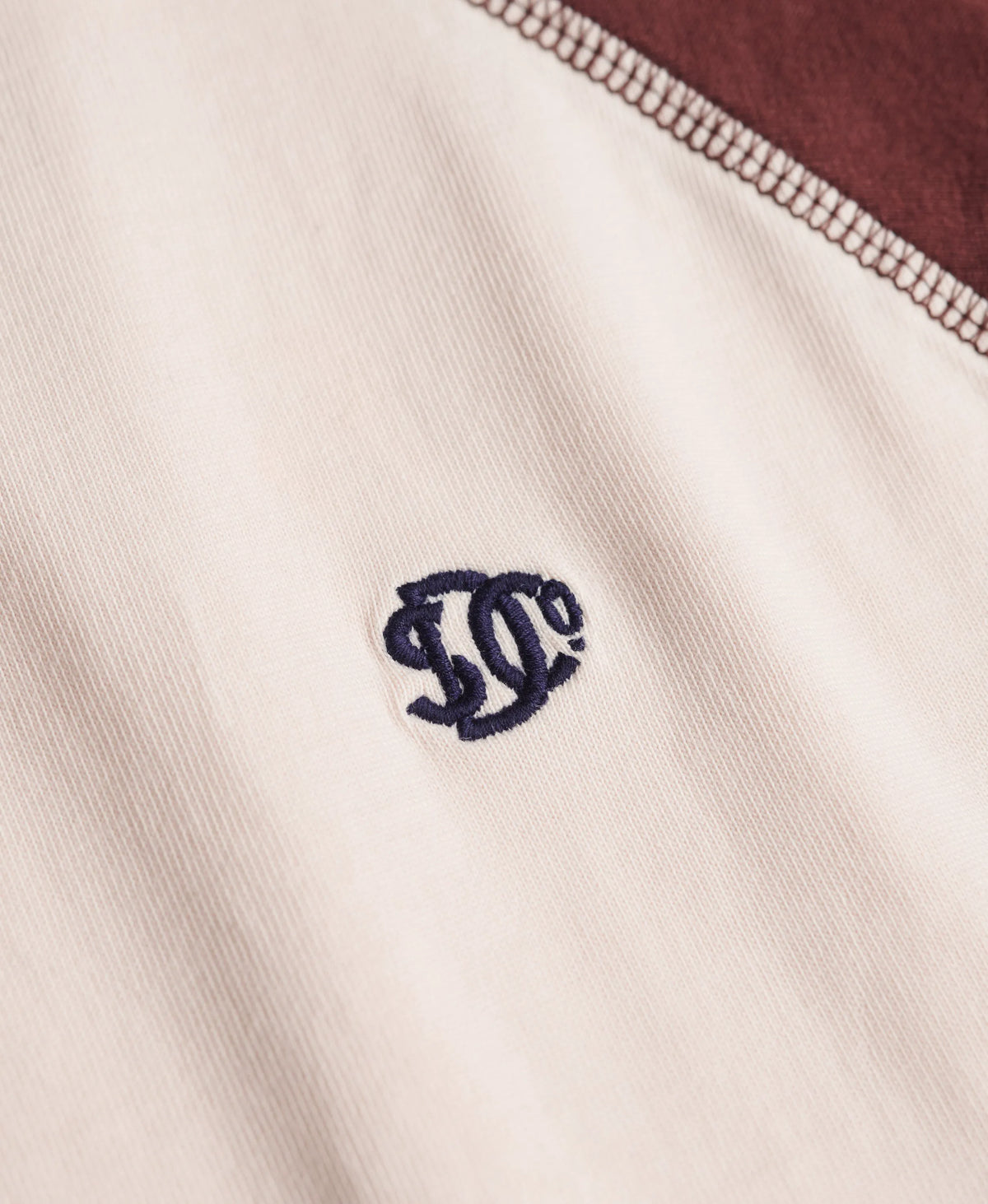 White Sand/Dark Oxblood