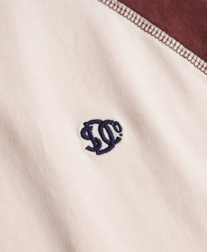 White Sand/Dark Oxblood