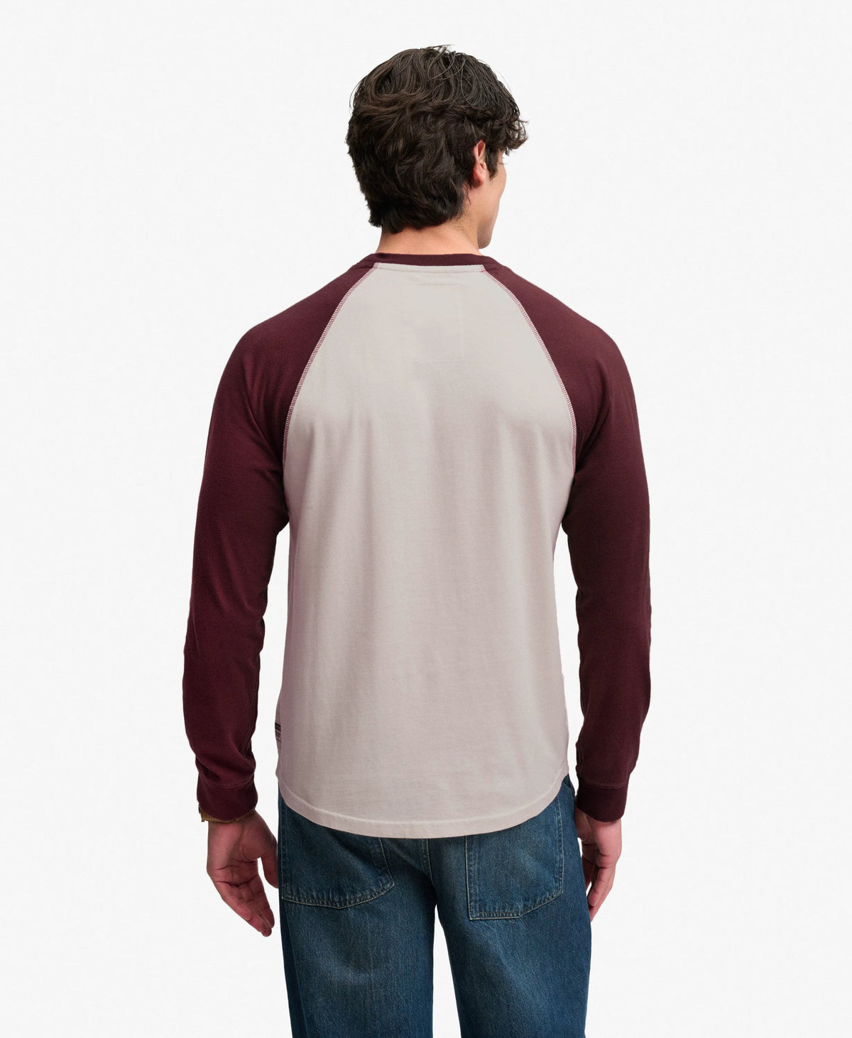 White Sand/Dark Oxblood