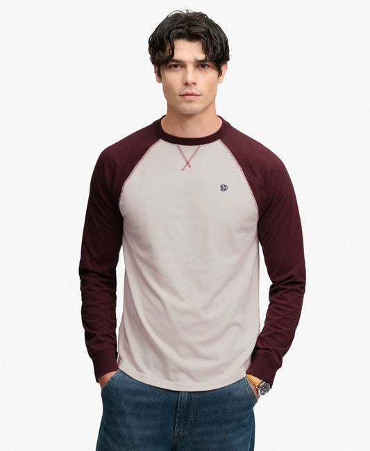 White Sand/Dark Oxblood