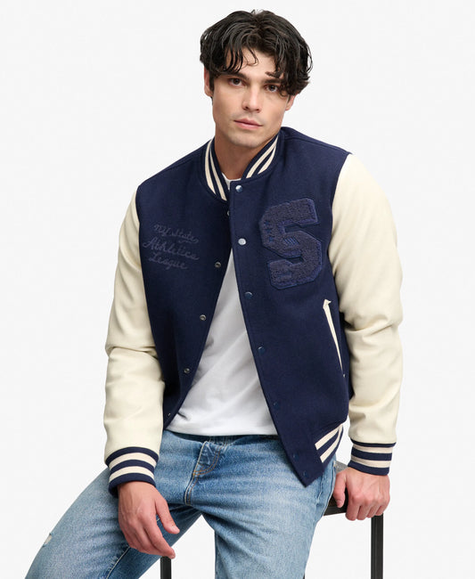 NAVY/CREAM