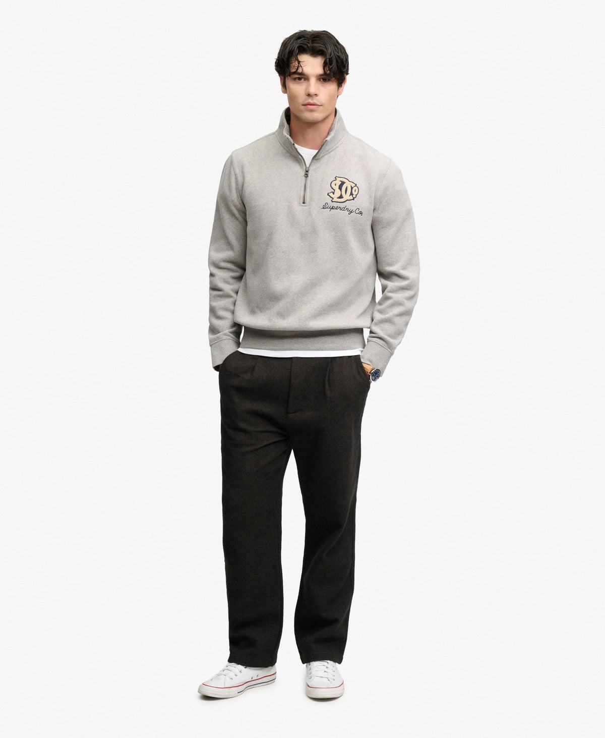 Dark Vintage Grey Marl