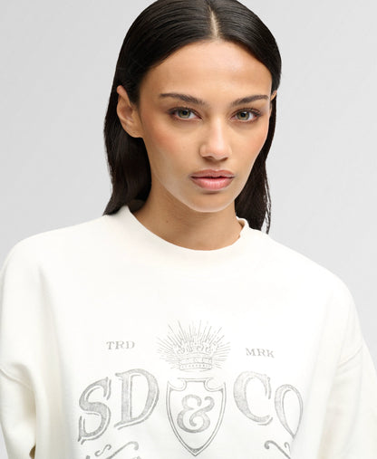Vintage Workwear Crew Neck Sweatshirt