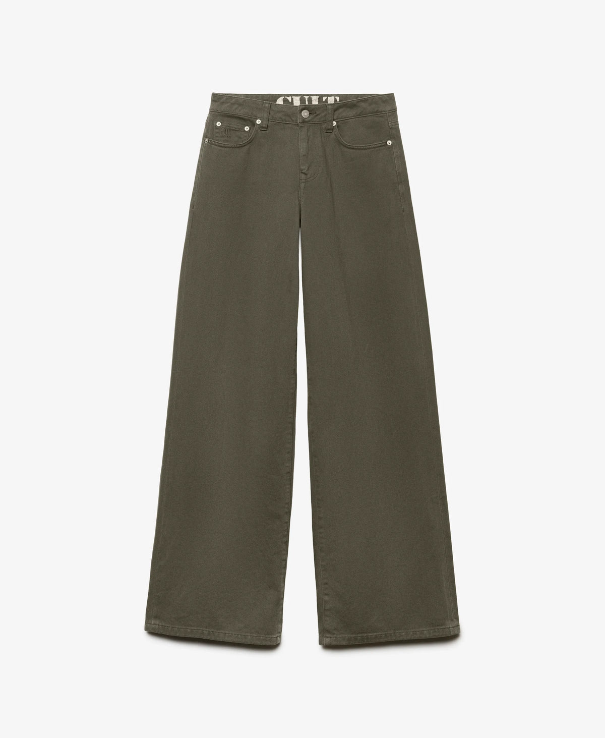 Mid Rise Baggy Pants