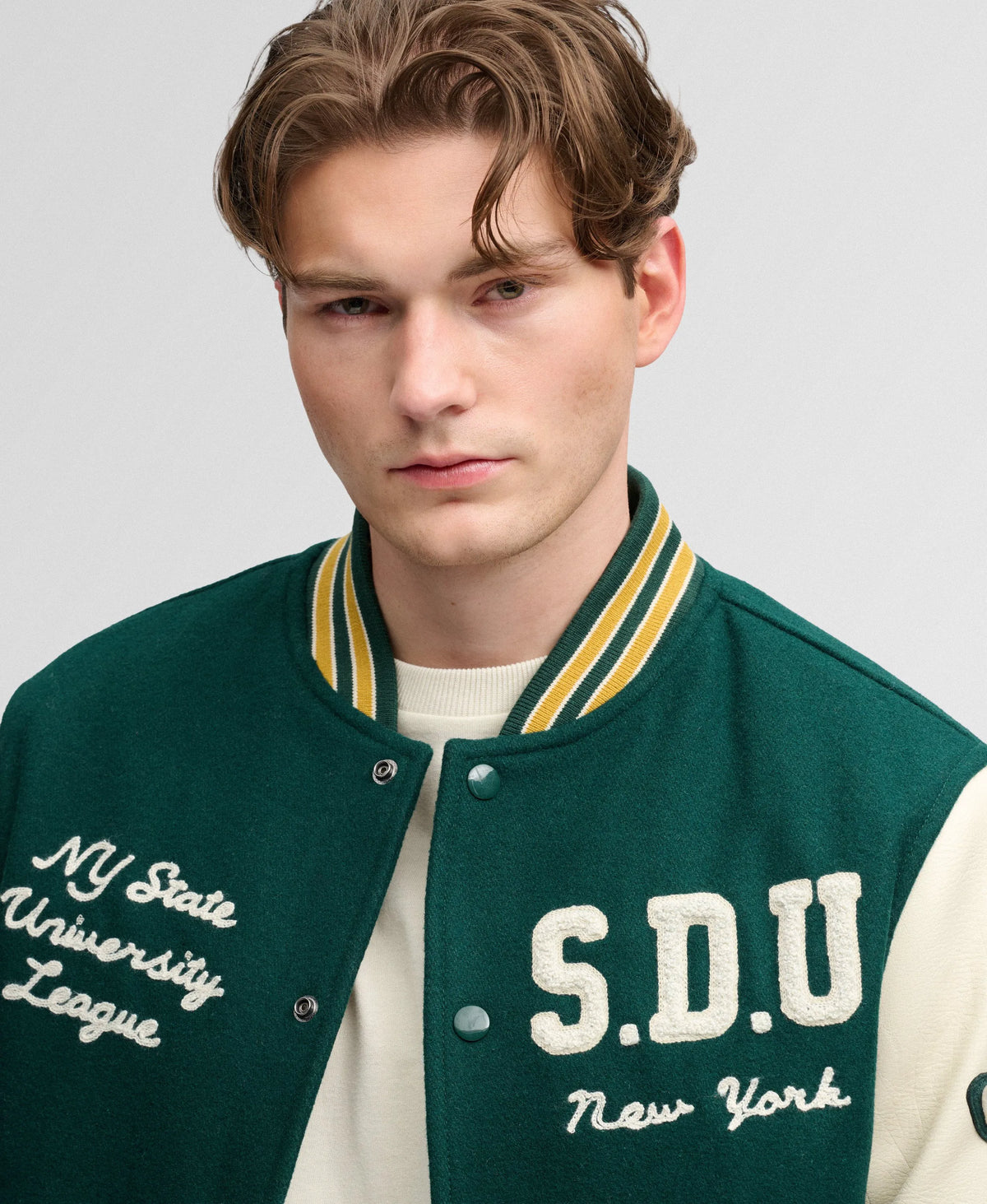 Dark Pine Green/Oatmeal