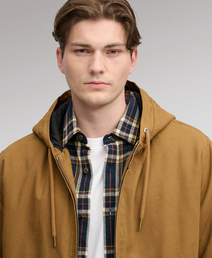 Hooded Workwear Bomber Jacket