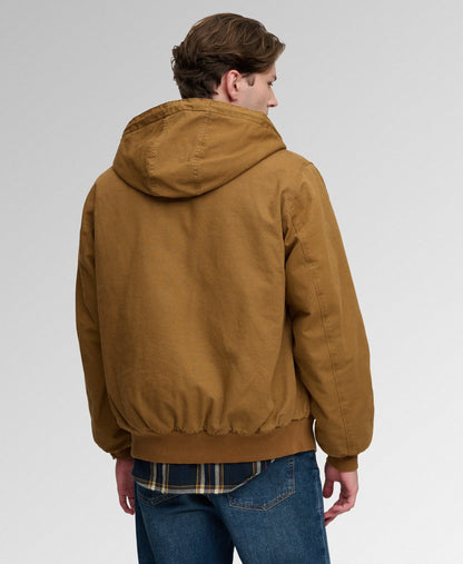 Hooded Workwear Bomber Jacket