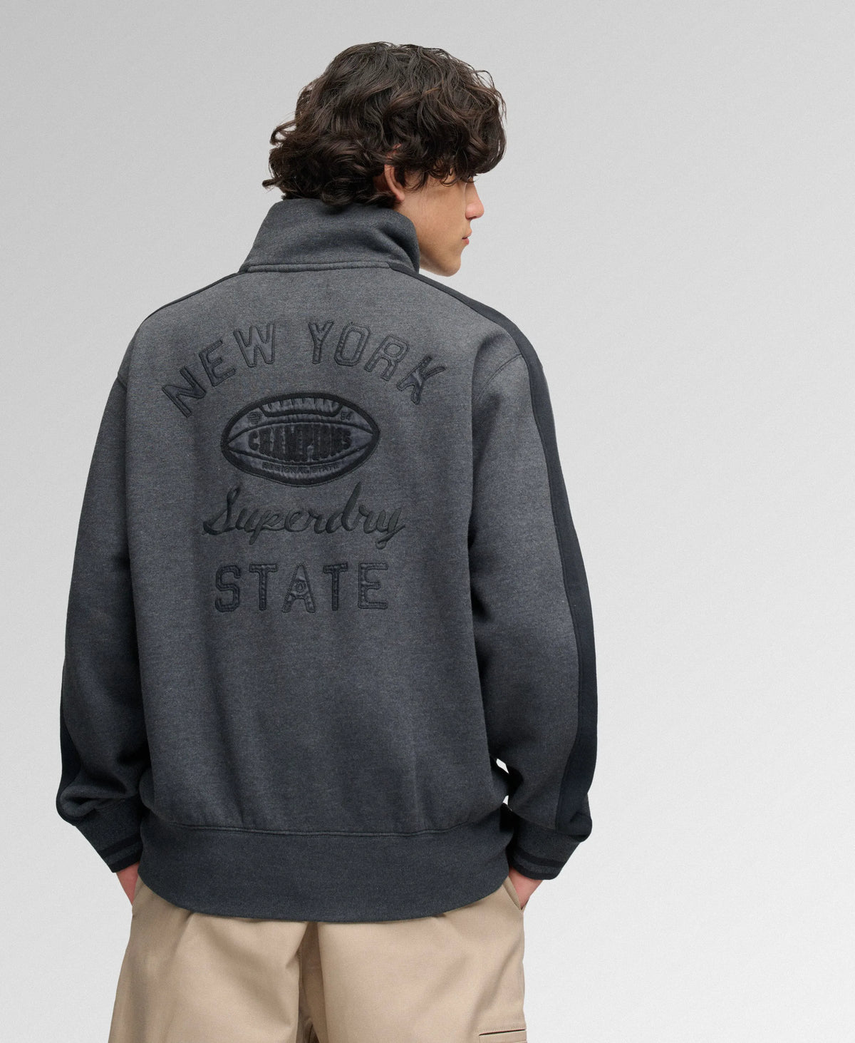 Satin Applique Track Top