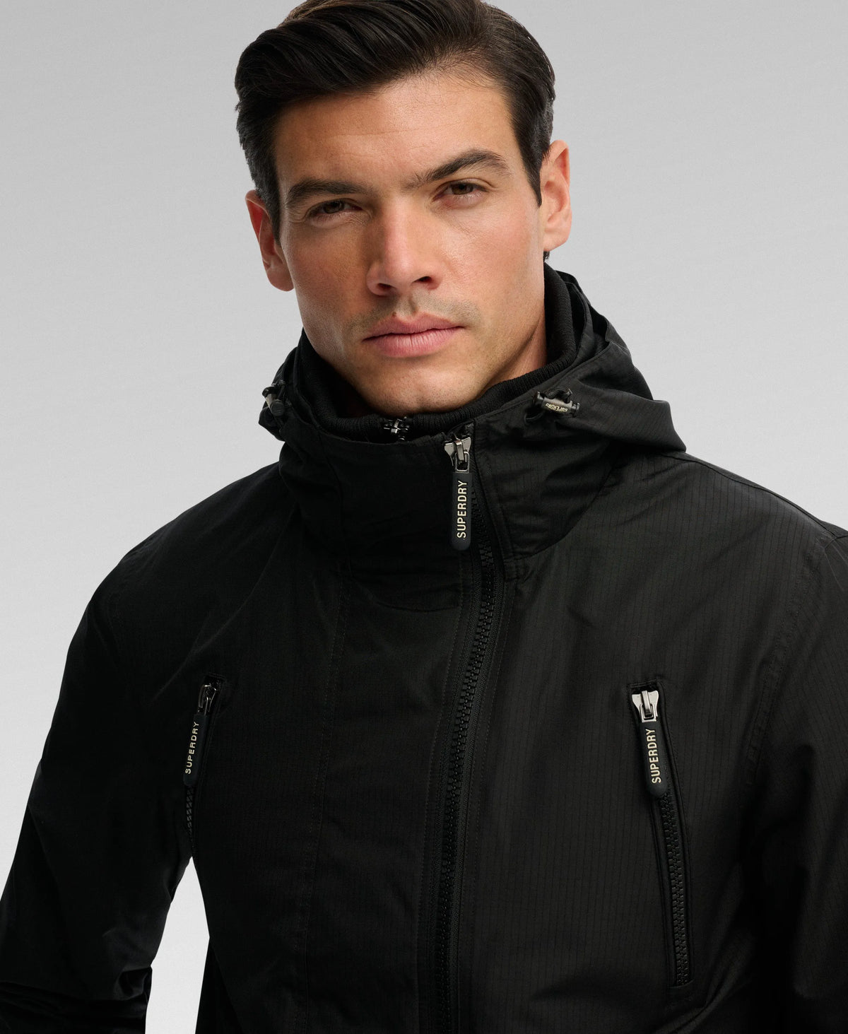 Hooded Mountain Windbreaker Jacket