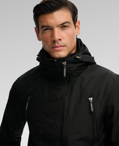 Hooded Mountain Windbreaker Jacket