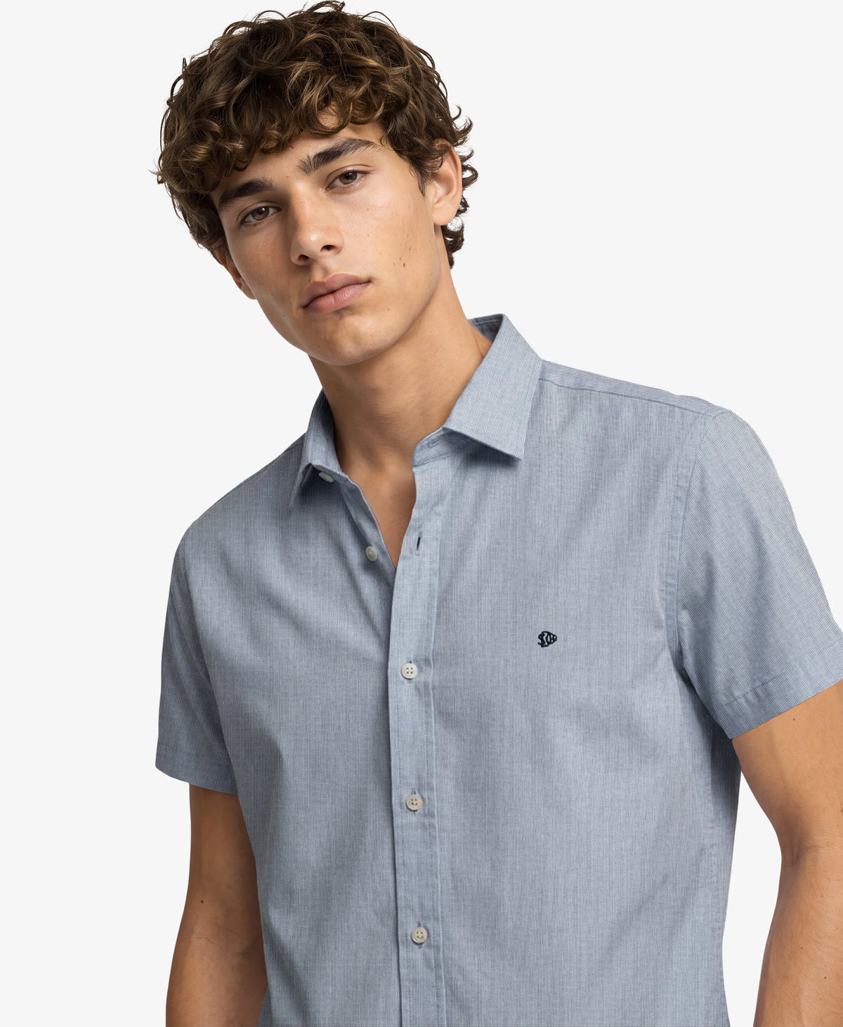 Ticking Navy Stripe