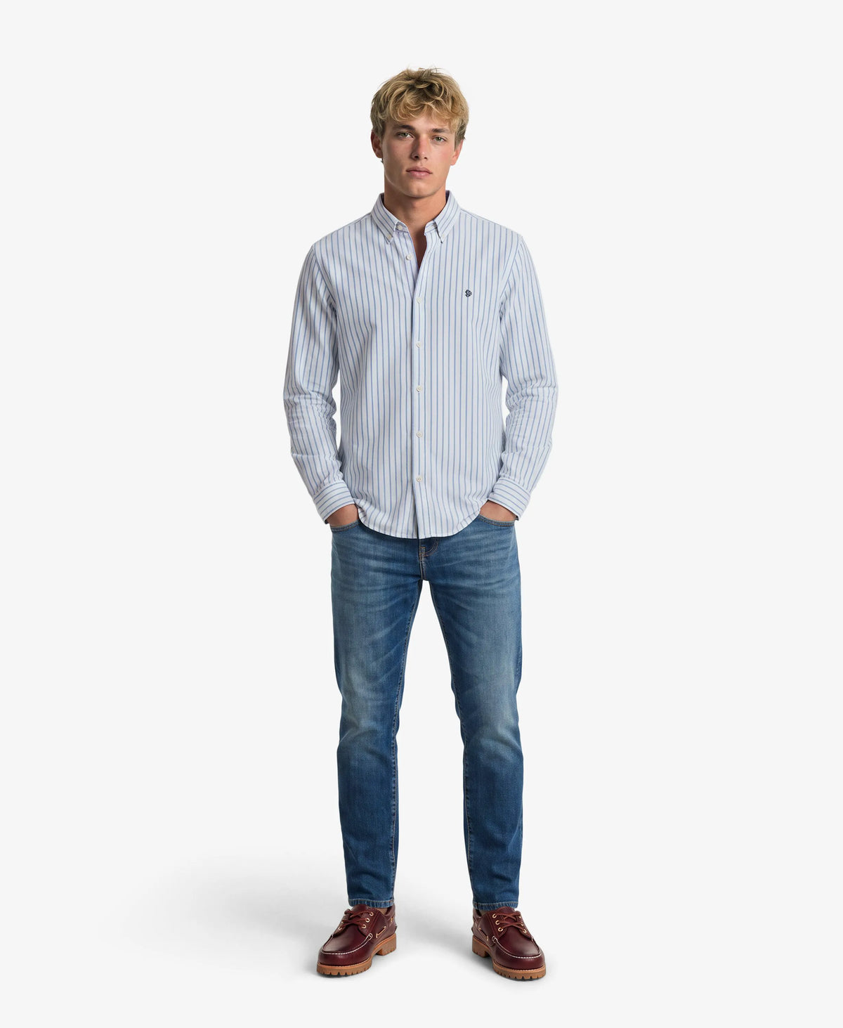 Classic Blue/Optic Stripe