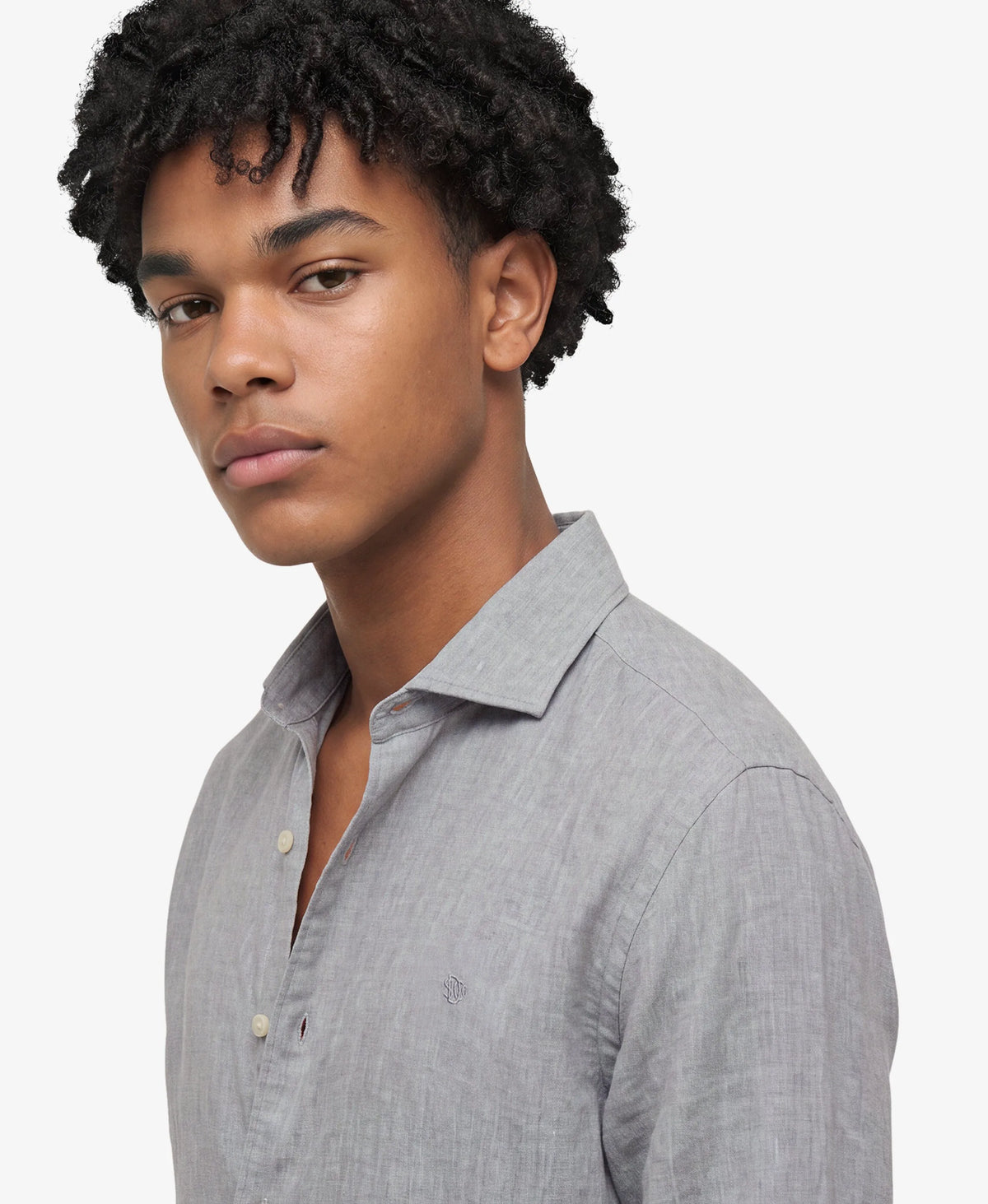 Ash Grey Chambray