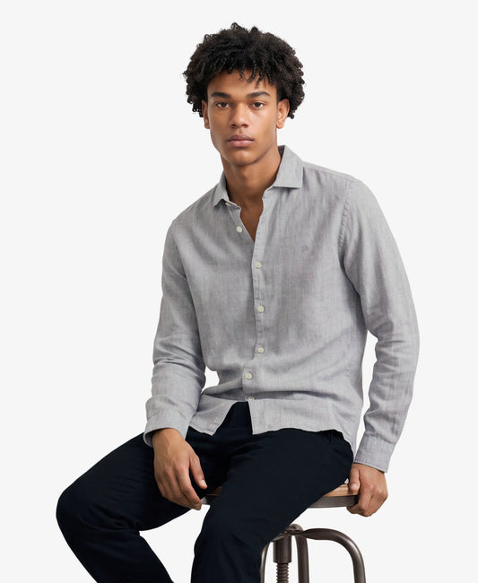 Ash Grey Chambray